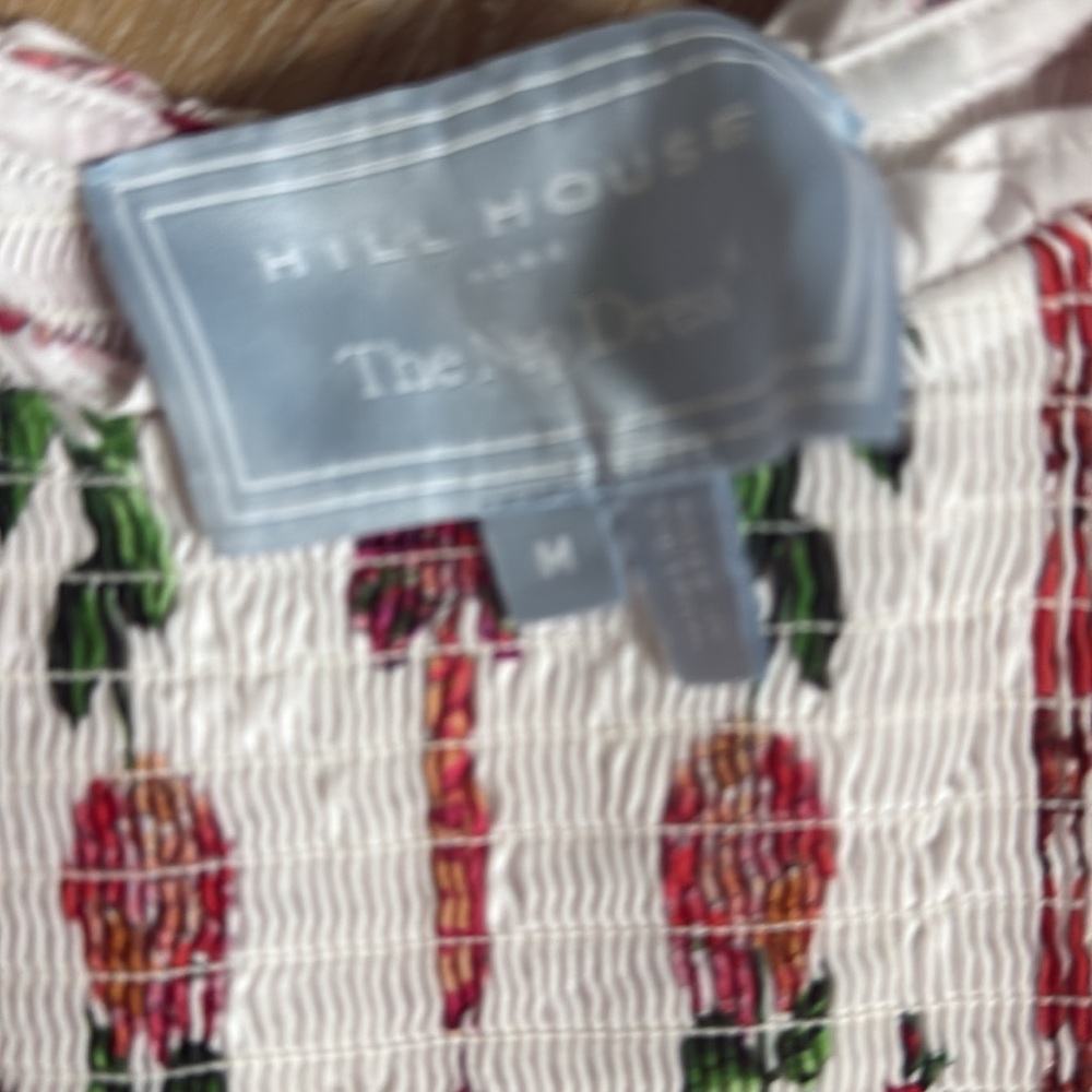 Mommy and me Match Hill House Floral Striped Dress - Red and Green - Picture 3 of 3